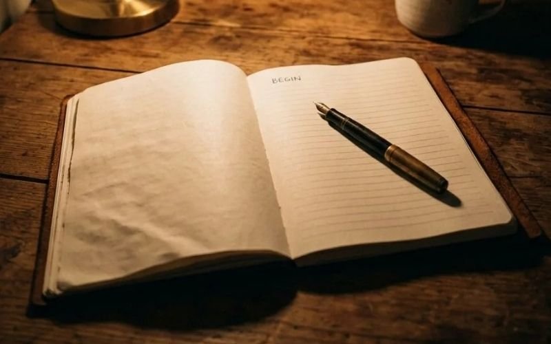 THE NOVEL SHE HAS NOT WRITTEN YET